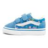 Vans Old Skool V Casual Low-Top Skate Shoes Baby sneaker Blue White VN000D3Y8BQ