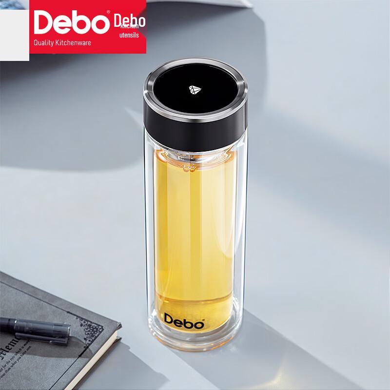 Debo Tea Infuser Glass Bottle 300ML