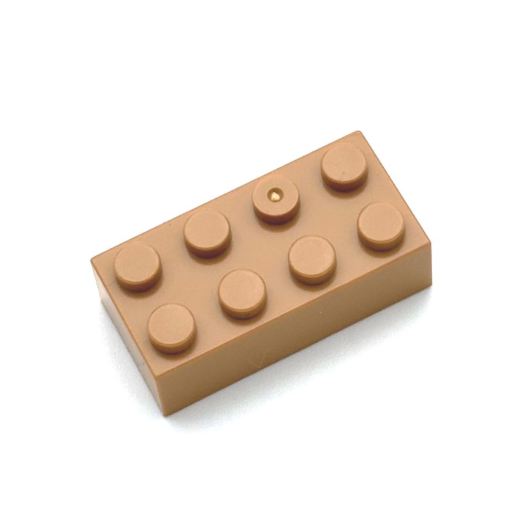 40pcs DIY Building Blocks Thick Figures Bricks 2x4 Dots Educational Creative Size Compatible With 3001 Plastic Toys for Children