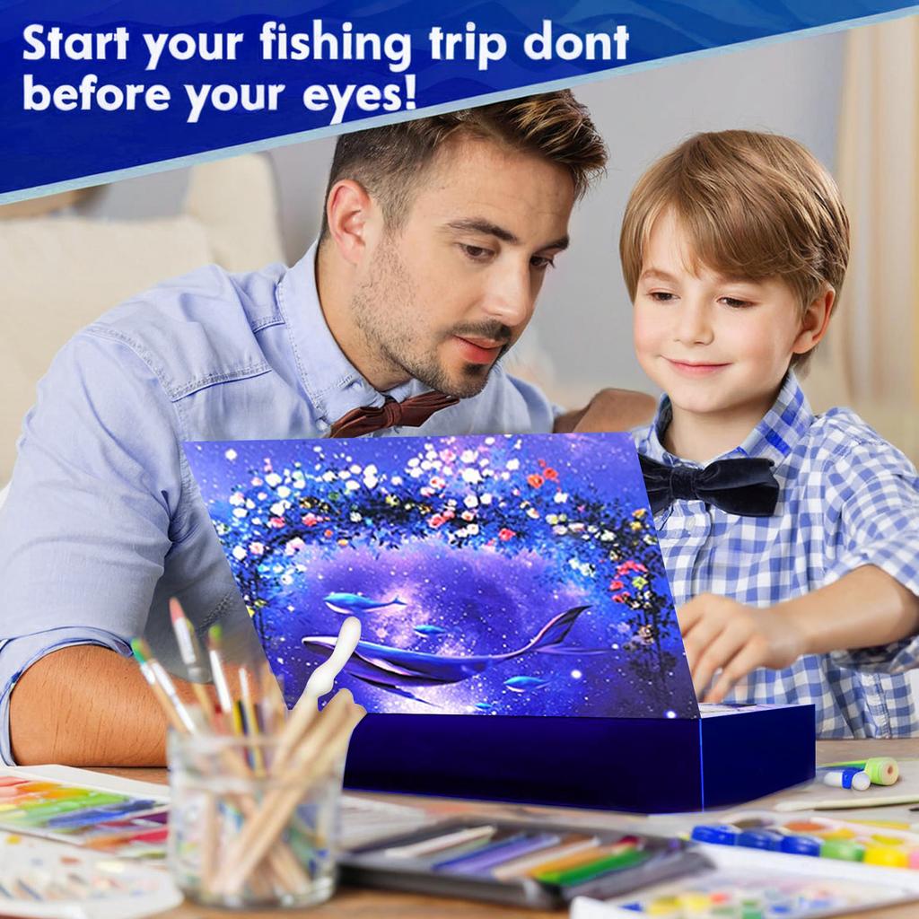 24-Day Fishing Advent Calendar Multi-Purpose Fishing Lure Calendars Wear Resist Multi Jointed Swimbait Suit For Men Teens Boys