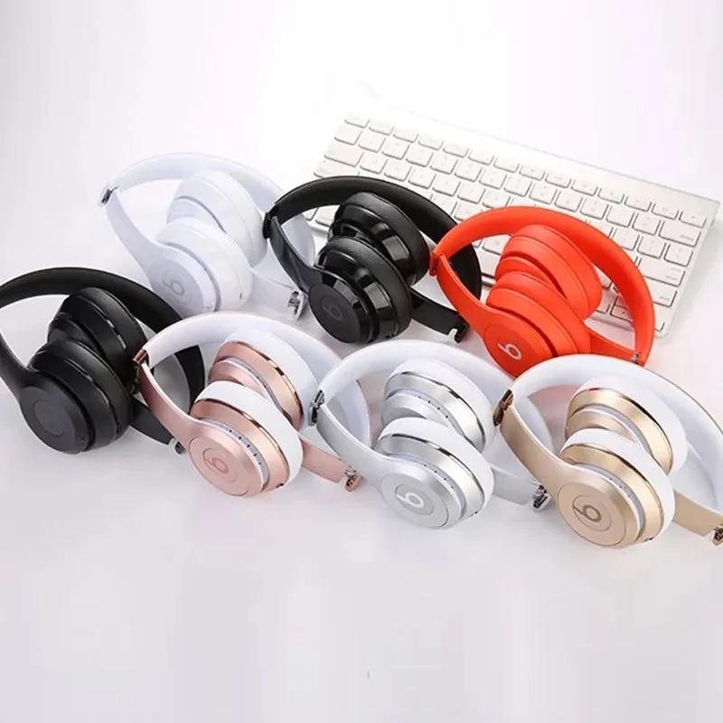 original Beats SOLO3 Bluetooth Headset Wireless Headphone 360Degree Surround HIFI Sound Music Gaming Hearing Aid foldable Headphone