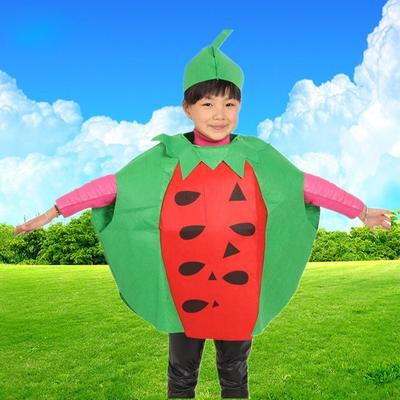Vannmelondrakt for Barnas Dag Festkostyme Frukt Karnevalskostyme