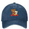 Rilakkuma Love With Friend Baseball Cap Men Women Designer Hip Hop Hats Summer Street Style Tennis Skate Baseball Caps