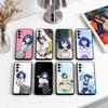 Cute GIRL A-Anna Y-Yanami-ay-es  Phone Case For Samsung S25,S24,S21,S22,S23,S30,Ultra,S20,Plus,Fe,Lite,Note,10,Black Cover