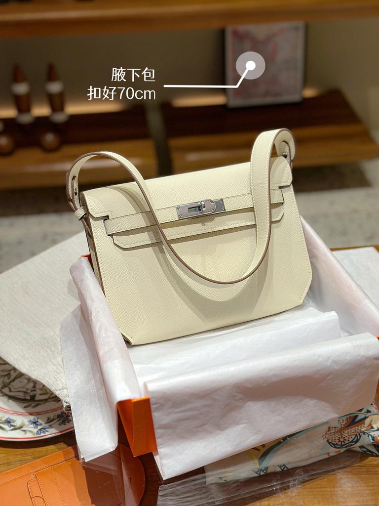 Hand-held Briefcase, Leather Single-shoulder Underarm Bag, Unisex Crossbody Messenger Bag