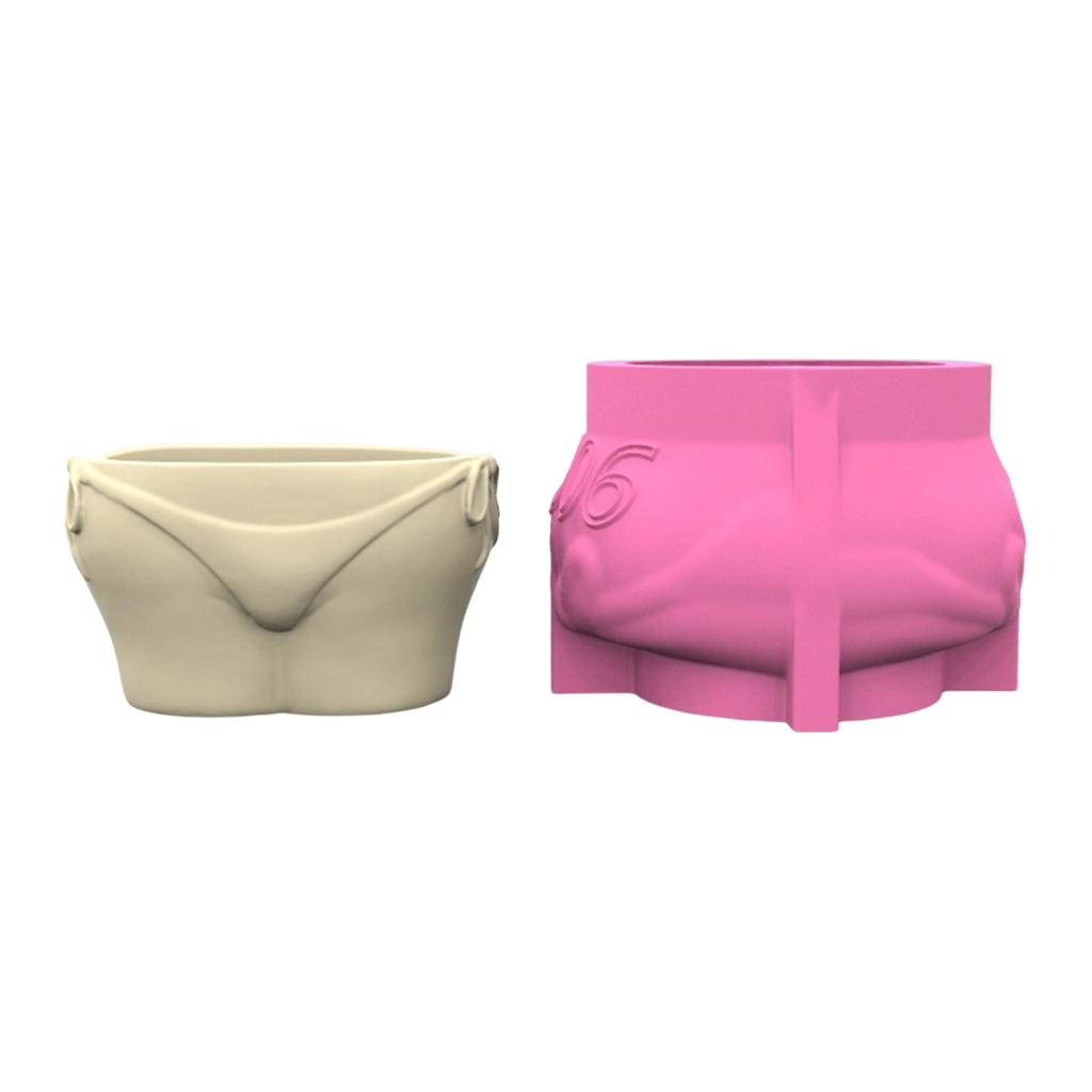 Silicone Mold For Concrete Flower Pots Succulent Planter Vase Cement Polymer Clay Resin Crafting DIY Art Projects