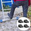 Folding Ladder Leg Covers Multi-purpose Ladder Feet Covers Stair Edge Protector Non-skid Pads