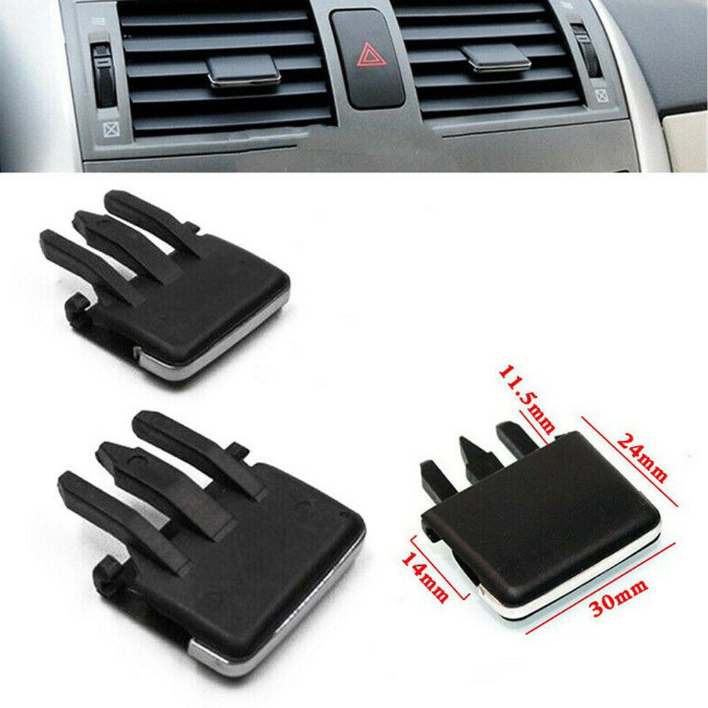 Achieve Optimal Airflow in Your Vehicle 8pc Air Conditioning Vent Louvre Blade Adjust Slice Clips Compatible with For Corolla