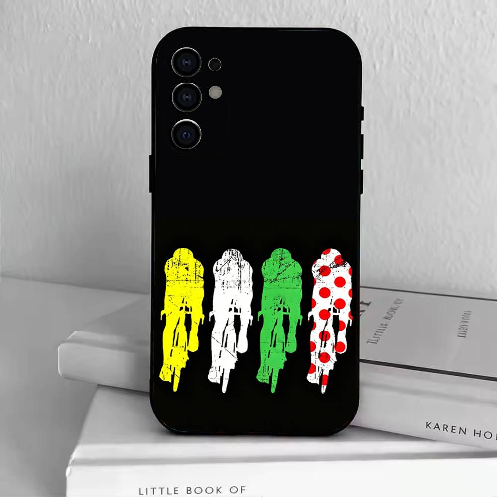 

T-Tour de France Phone Case Black Silicone Soft For Samsung S25,S24,S21,S22,S23,S30,Ultra,S20,Plus,Fe,Lite Samsung S30Ultra5G