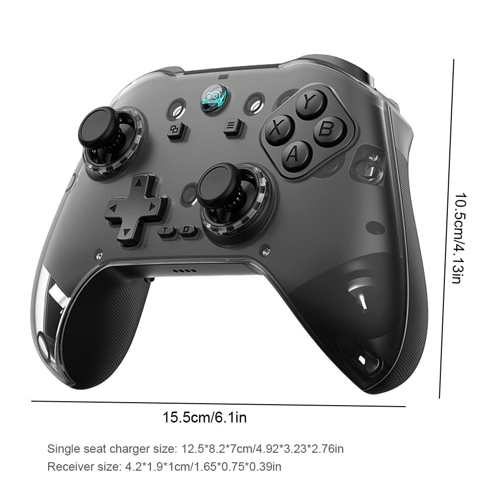 Controler Wireless Compatibil Bluetooth 5.3 Controler de Jocuri pentru Android/iOS/PC/Steam Controler Joystick Joystick cu Efect Hall