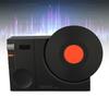 Vintage   Record Player     Speaker USB Rechargeable Old Fashioned Portable Wireless Speaker with Time Display