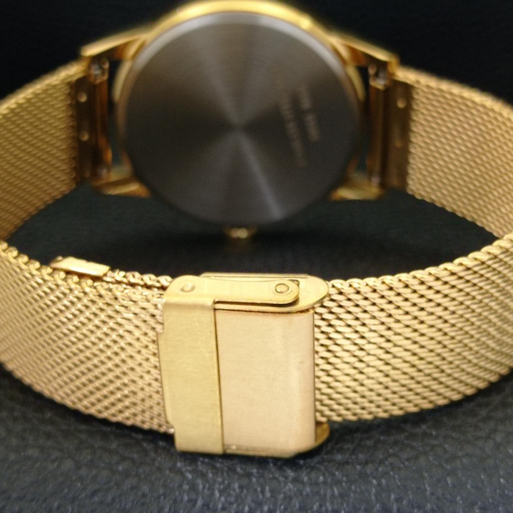 SCHWEIZER VINTAGE MONTINE MANUELLE HERRENUHR WEISSES ZIFFERBLATT REFURBISHET a441564-5