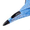 2CH RC Plane Foam Glider with Light Outdoor Toys Ready Easy to Control Jet Fighter Toy for Adults