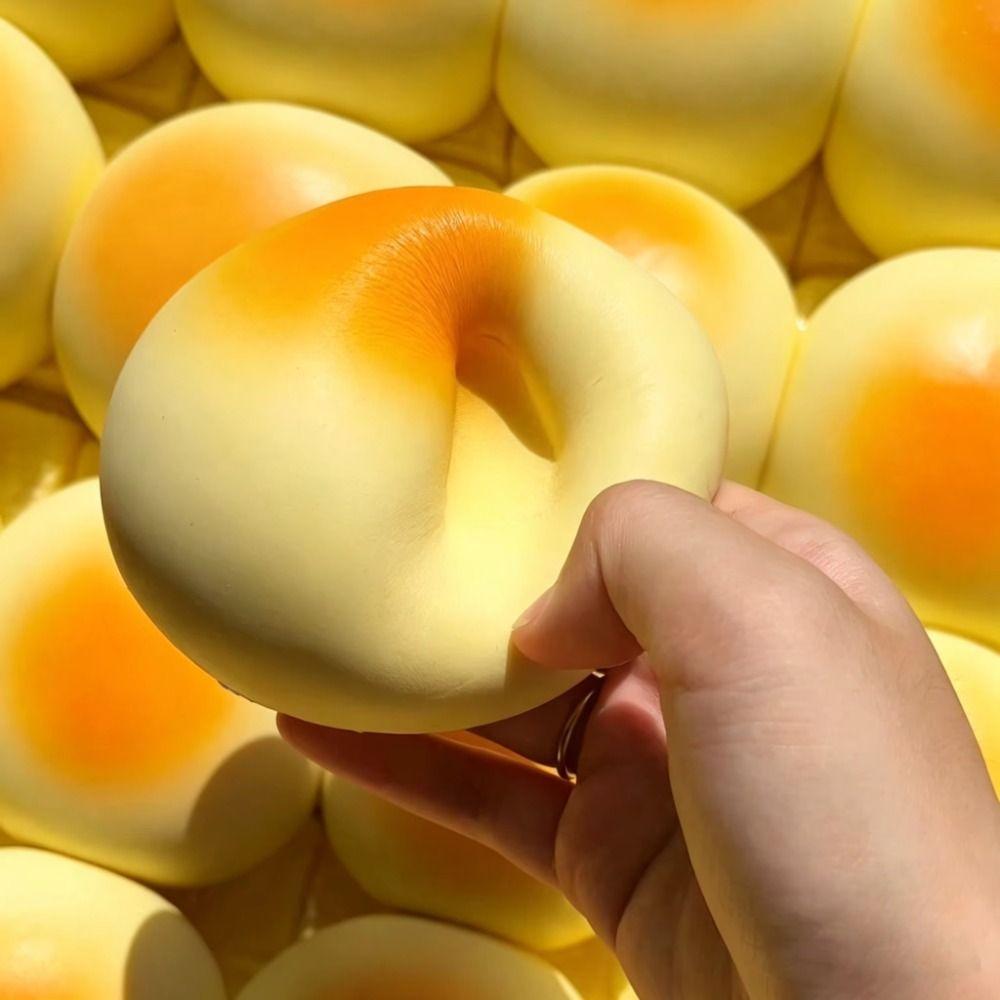 Simulated Hawaiian Bread Squishy Soft Calming Slow Rebound Toy Milk Bread Squeeze Toys  Kids Adults