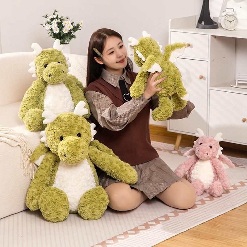 Cartoon Sheep Dragon Dog Plush Toy Dolls Room Decoration Children Gift Festivals
