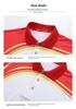 Unisex Quick-Dry Badminton & Table Tennis Set: Breathable Lapel Short-Sleeve T-shirt, Sweat-Absorbent Sports Uniform for Men & Women
