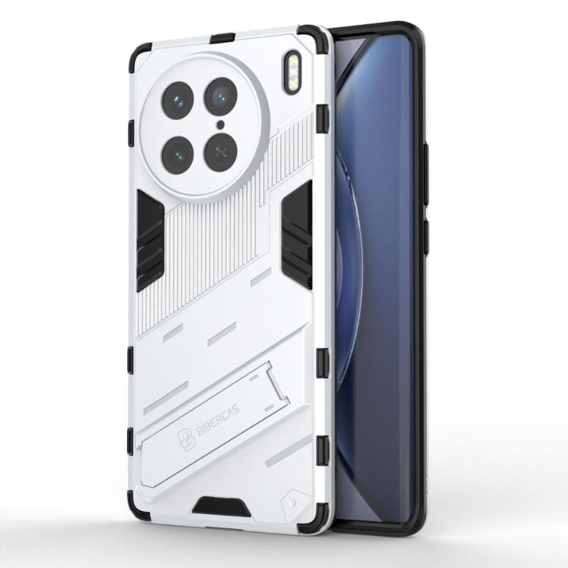 For Vivo X90 Pro Plus 5G Armor Shockproof Phone Case Back Cover Magnetic Kickstand Anti-Fall Protect Coque Cases