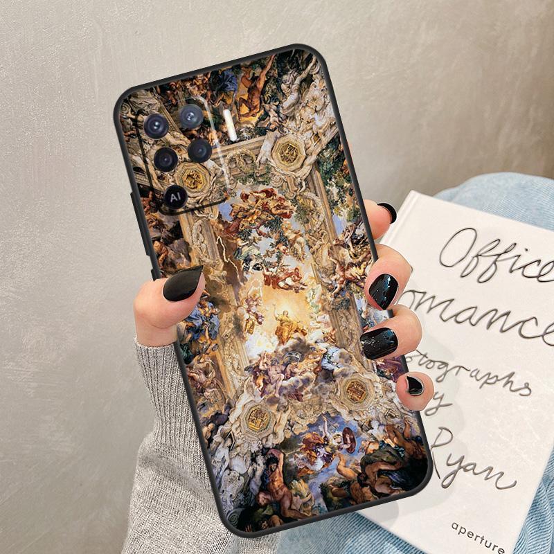 

Renaissance Famous painting Collage Case For Oppo A57 A17 A77 A18 A38 A58 A78 A98 A74 A54 A94 A80 A60 A40 A96 A76 A16 A15 A5 Pro OPPO A15