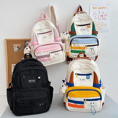 A Large-capacity Forest-themed Versatile Backpack for Girls, A Travel Backpack for Junior and Senior High School Students