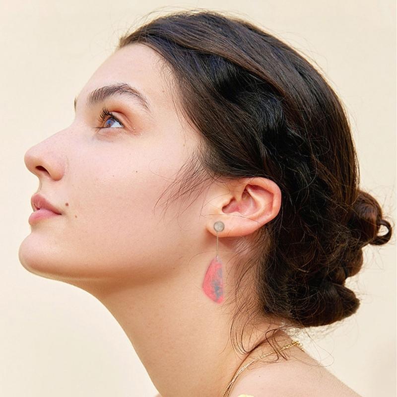 Maple Leaf Heart Geometry Earrings Mould Earring Pendant Silicone Mold Jewellery Making Keychain Epoxy Casting Mold