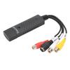 Capture Card USB2.0 4 Channel DVD VHS Stereo Audio Video Acquisition Adapter for Windows