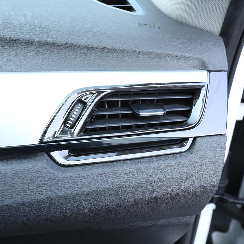 ABS Car Dashboard Side Air-conditioning Air Outlet Frame Decorative Cover For BMW X1 F48 X2 F47 2016-2025 Interior Accessories