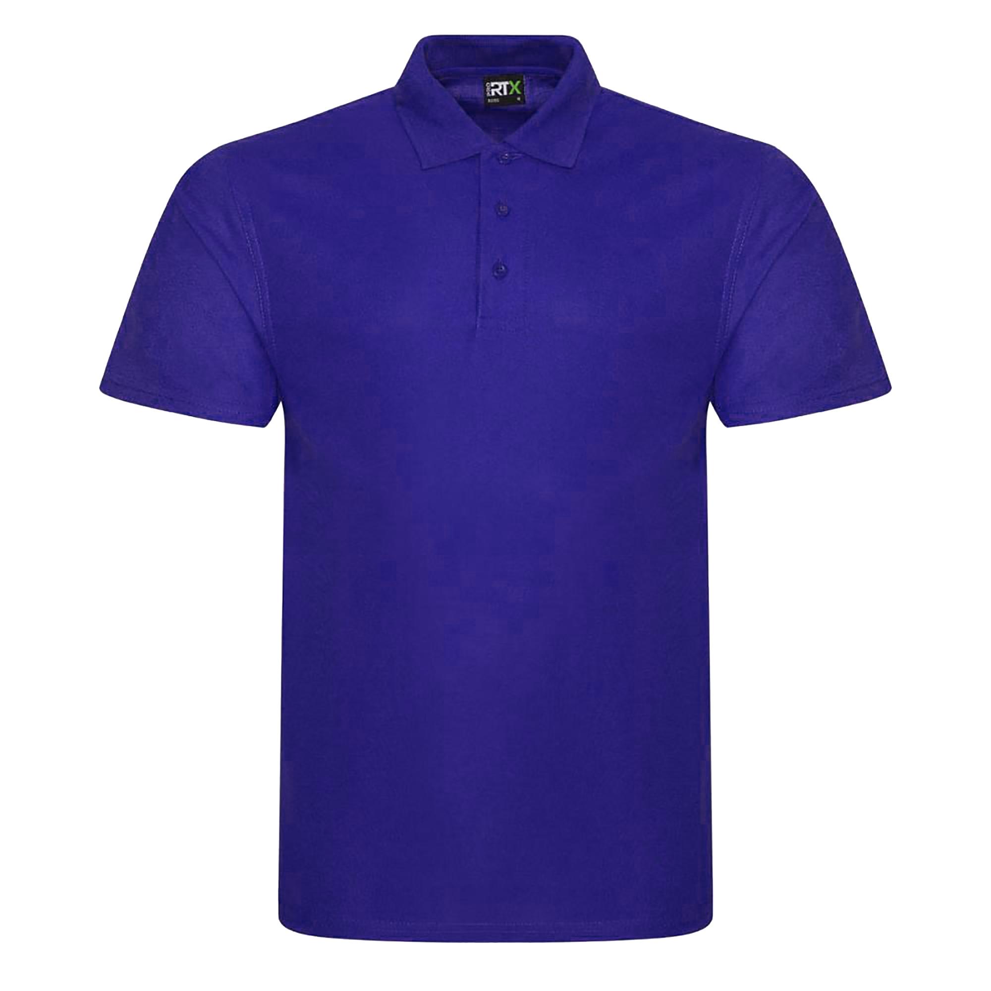 PRORTX PRO RTX Pro Pique-poloshirt voor heren L paars
