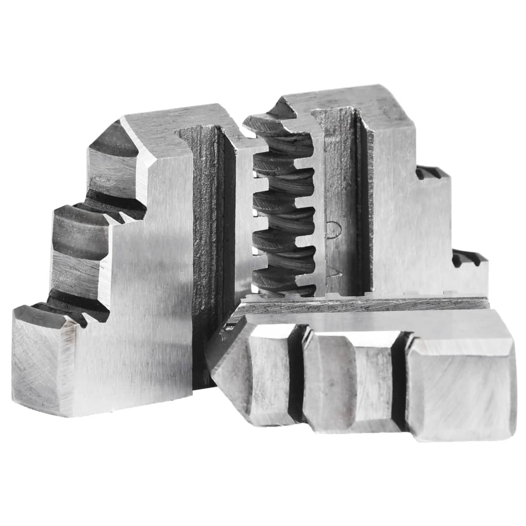 Vidaxl Mandrino Autocentrante per Tornio, 3 Ganasce, 100 Mm, Acciaio