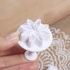 4pcs Flowers Shaped Cookie Cutters Plastic Plum Mold Pastry Daisy Cake Plungers  Home