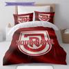 Ssv Jahn Regensburg Custom Name Pattern Bedding Quilt Set Quilt Cover Pillowcase Home Birthday Gift(1 * duvet cover + 2 * pillowcase, without core)