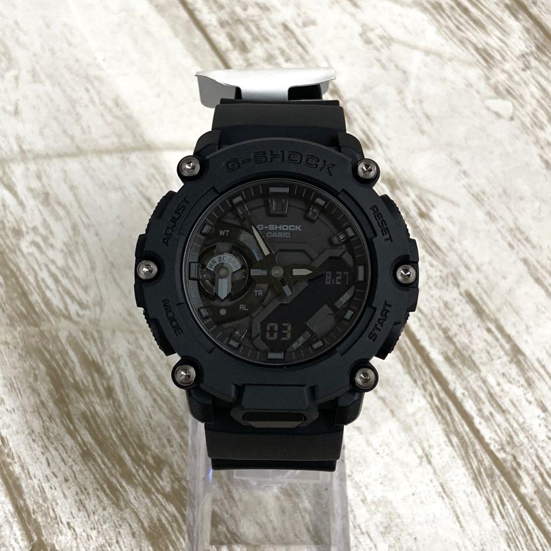 

[USED] rw-2140) G-SHOCK GA-2200BB-1AJF Quartz Digital-Analog