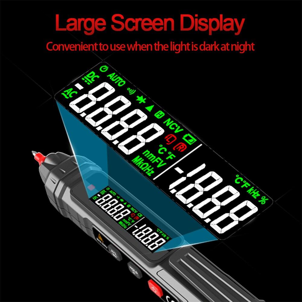 Pocket Digital Multimeter Pen TS20A/B with 4000 Counts Display - AC/DC Voltage NCV Phase Sequence and Temperature Measurement