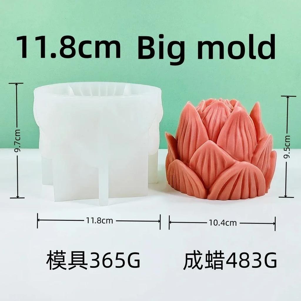 Large DIY Vase Shaped Candle Silicone Mold Roman Column Candle Silicone Mold Table Lamp Shaped Resin Gypsum Silicone Mold
