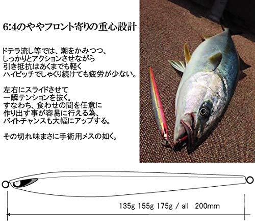 SecondStage secondjig Messer 175g Bullpin
