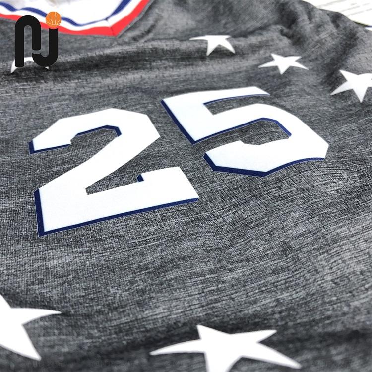 Nike Kids Basketball Jersey SW City Edition Simmons Philadelphia 76ers 25 Kids Jersey Gray 3Z2B7B-1BP