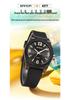 Sanda TEMU Hot-Selling Waterproof Quartz Luminous Student Watch with Thin Transparent Case for Children