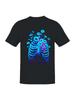 Floral Skeleton Bloom Art Men's T-shirt