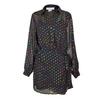 Never Fully Dressed Womens/Ladies Miley Polka Dot Sheer Wrap Dress