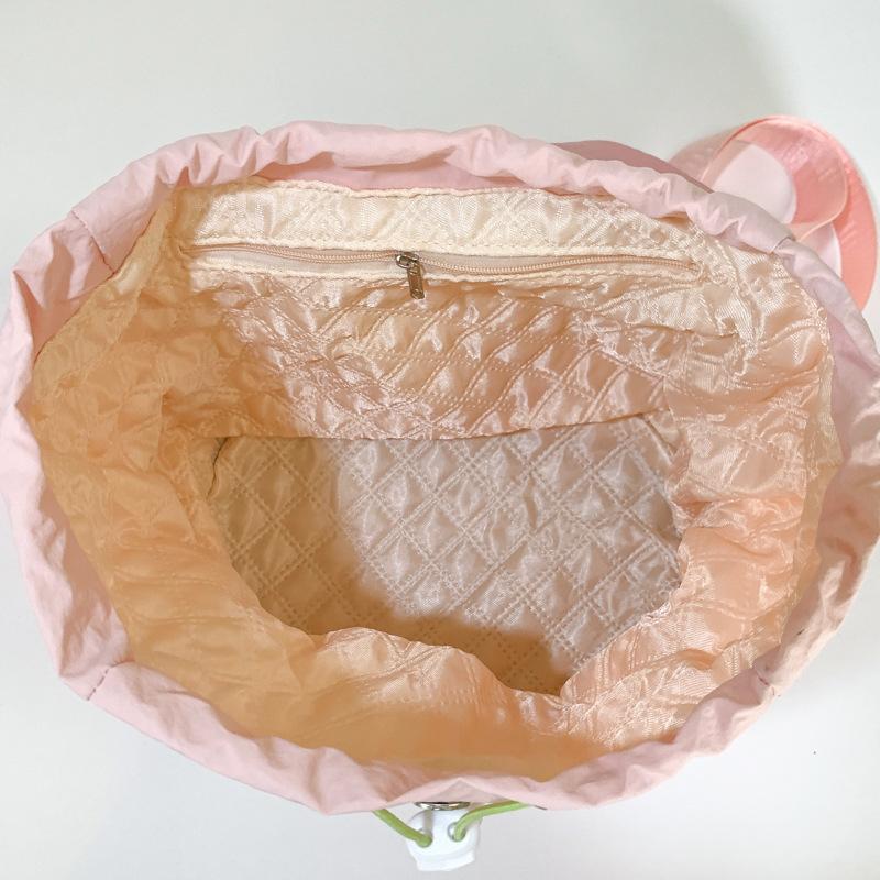 Large-capacity College Style Backpack New Spring and Summer Short Trip Small Backpack Simple Cute Versatile Commuting School Bag