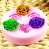 Creative Flower Shaped 3D Rose Silicone Mold Gummy Chocolate Cake Craft Baking Decoration Home Decoration Candy Accessories Tool