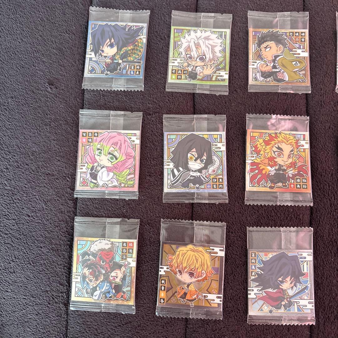 Used Demon Slayer: Kimetsu no Yaiba Deformed Seal Wafer Bulk Sale