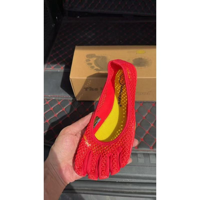 Fünf Finger Barfuß-Stil Indoor Fitnessschuhe Yoga Pilates Tanz Atmungsaktives Netz Zehentrenner Sneaker