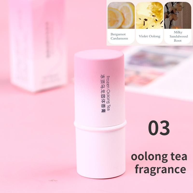 Natural Solid Perfume Portable Solid Balm Lasting Fresh Light Fragrance Stay Durability of Solid Perfume Body Makeup