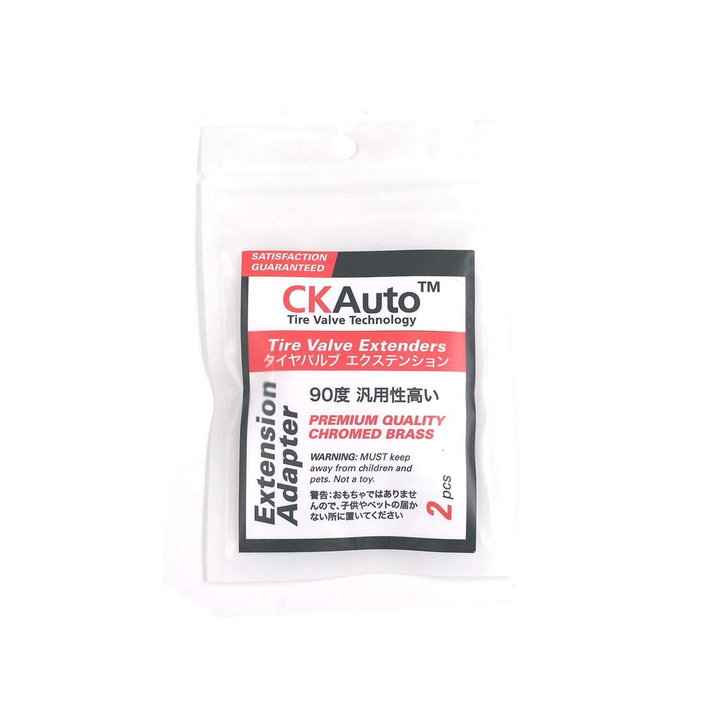 Ck Auto 2pack Motorcycle Air Valve 90° Extension Available for
