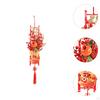 Chinese Year Pendant for Spring Festival Door Decor, Lunar Hanging Item