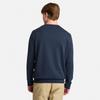 Timberland Men's Wordmark Logo Loopback Crew Neck Sweatshirt, Dark Sapphire, Size XXL (TB0A6B1C4331)