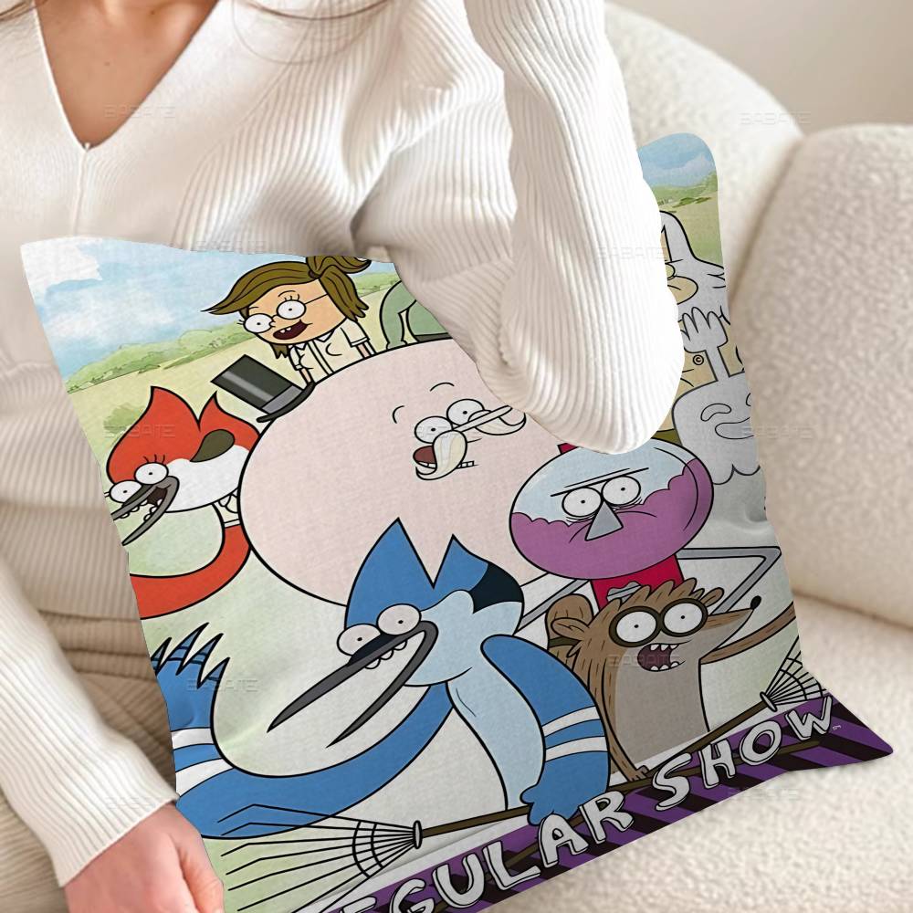 R-Regular S-Show Personalized Pillow Dust Cover Bedroom Kids Party Decoration Pillowcase Birthday Children Gift