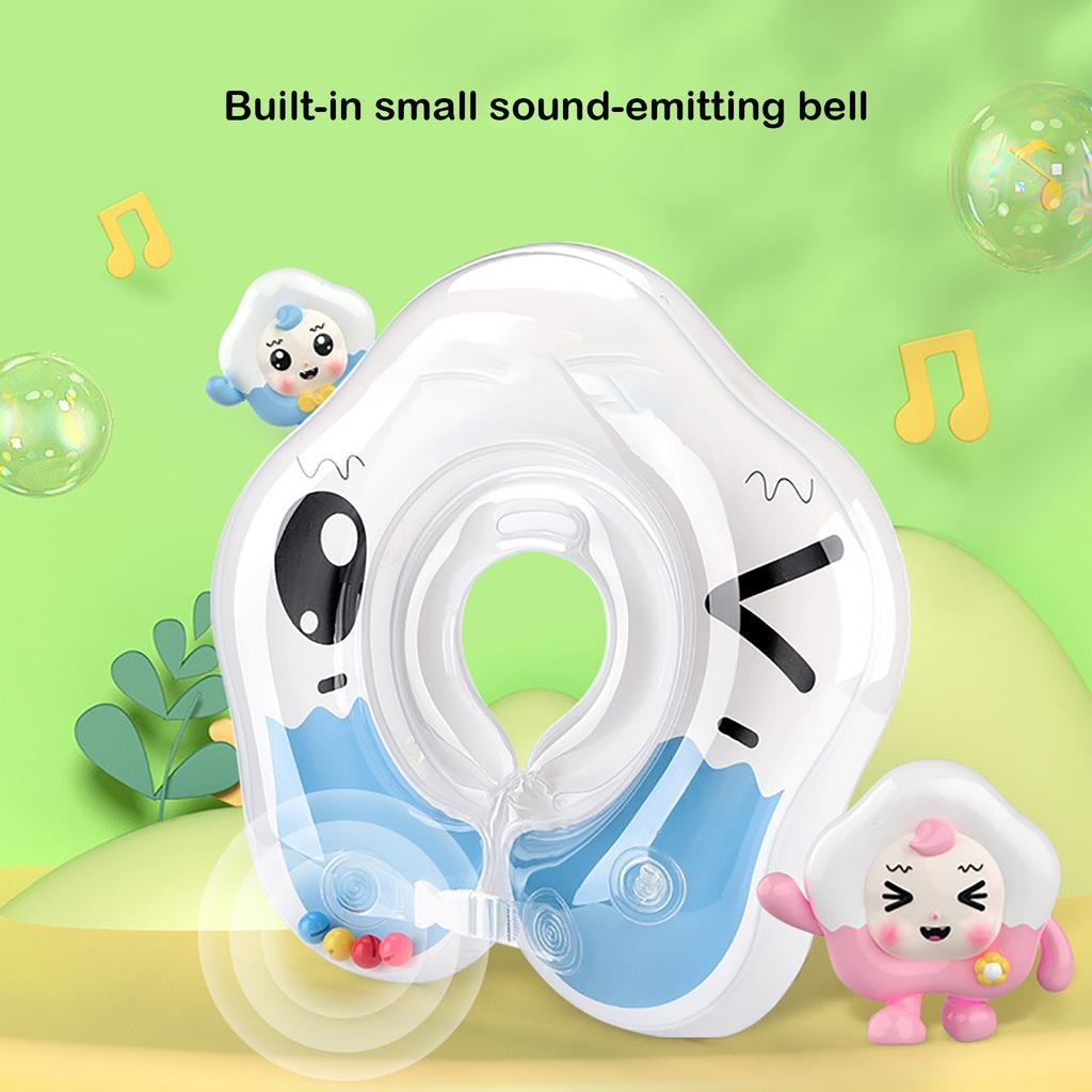 Children's Baby Swimming Ring, Baby Cartoon Sitting Ring, Baby Swimming Ring Thickened Floating Ring