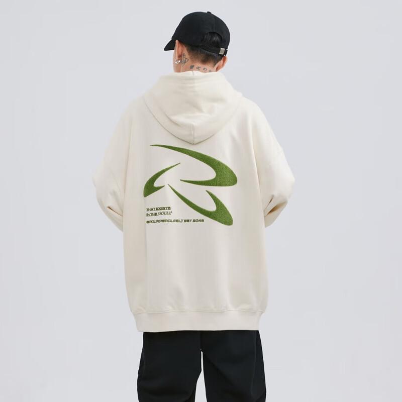 

PCLP Unisex Retro Flying Disc Towel Embroidered Hoodie L