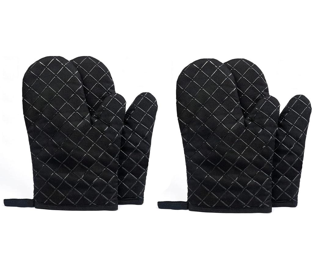 Rinimie Isolierter Ofen, hitzebeständig, zum Kochen, für den Schutz der linken und rechten Hand, nicht für die Mikrowelle, zum Kochen in der Küche, einfach anzubringen und herauszunehmen, hitzebeständig